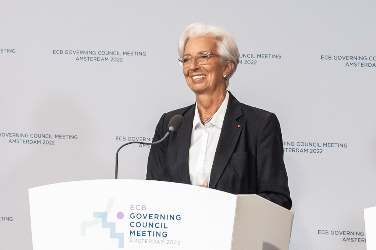 Christine Lagarde, presidenta del Banco Central Europeo (BCE)