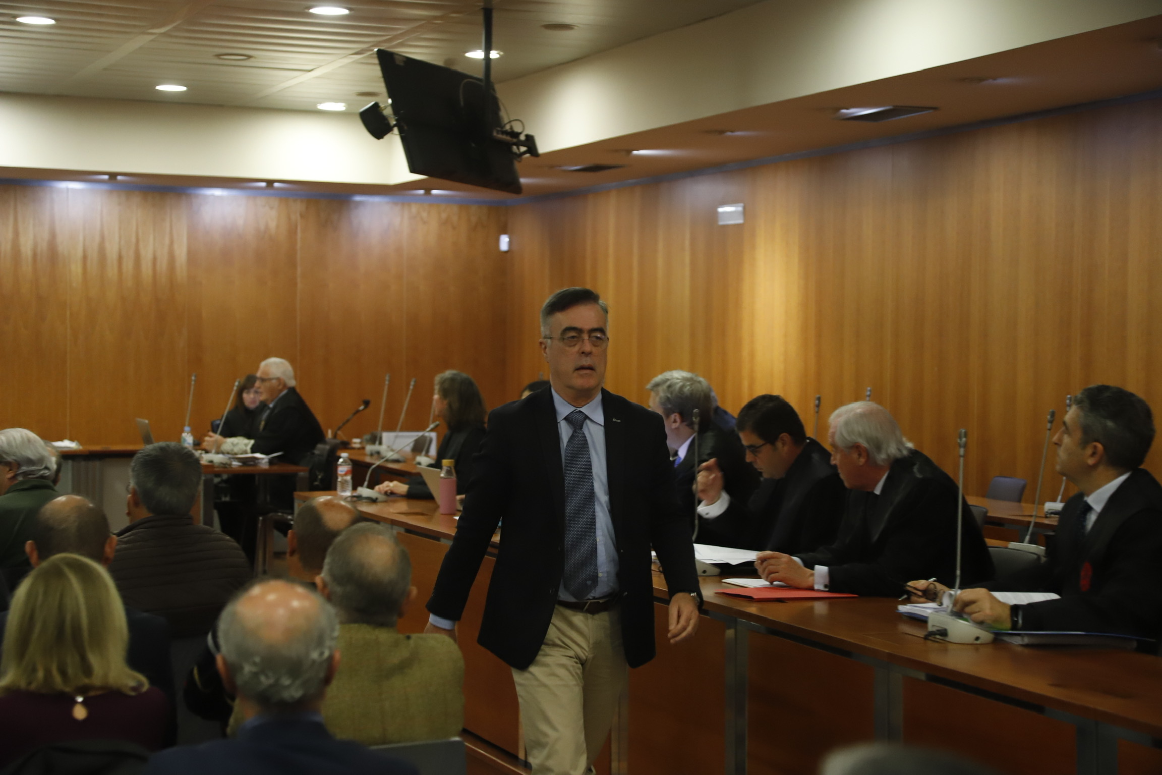 El ex alcalde y doctor Antonio Barrientos al inicio del juicio Astapa, esta semana.