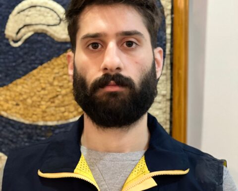 Oubadah Alwan, portavoz de los Cascos Blancos.