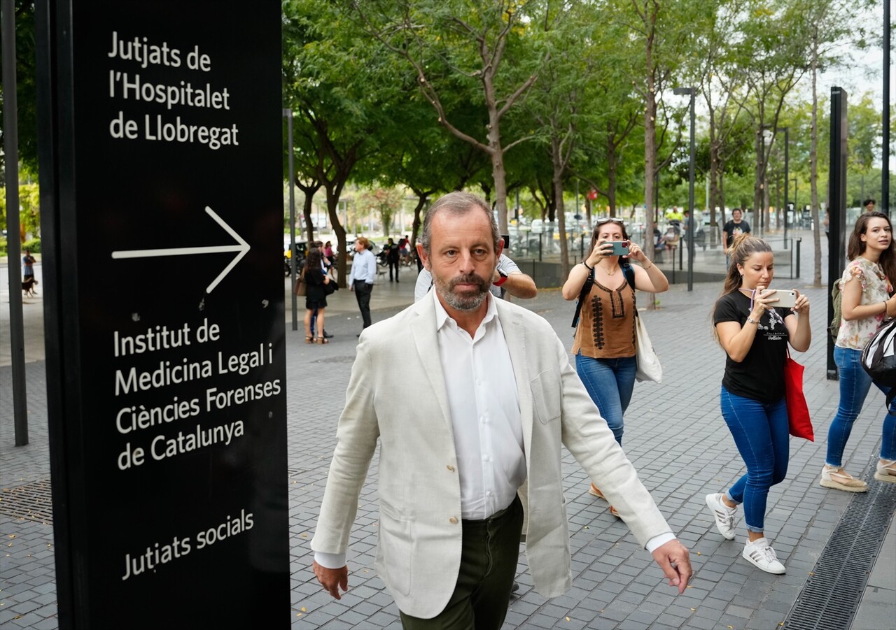 El expresidente del FB Barcelona, Sandro Rosell. David Zorrakino / Europa Press