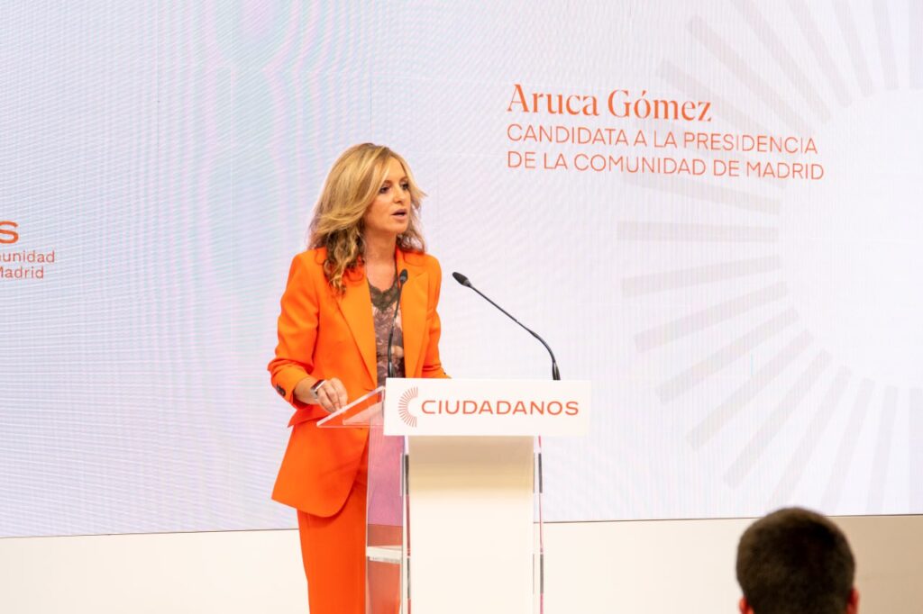 Aruca Gómez, candidata a la presidencia de Madrid por Ciudadanos- Crónica Libre