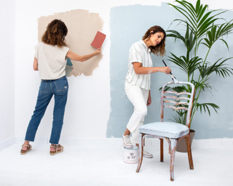 Gema Muñoz, creadora de De Tiza, pintar las casa para curar el alma. Foto cedida por la marca.