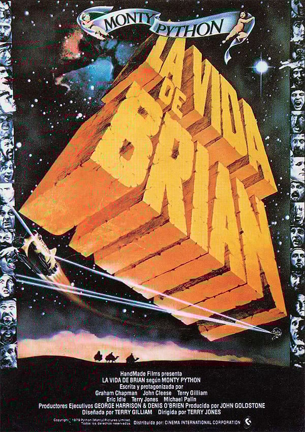 Cartel de La vida de Brian