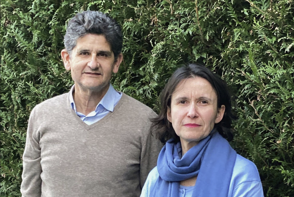 Alfredo Menéndez y Catherine Cavalín investigadores de la Silicosis en España asociada al aglomerado de cuarzo. Foto cedida por los autores.
