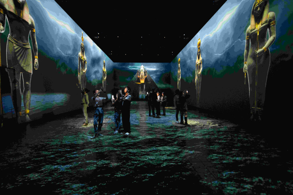 Tutankamon, la exposición inmersiva tiene una sala de realidad virtual