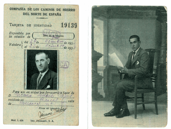 Nicasio Isábal Cajal trabajaba en la restauración de la catedral de Jaca. Sus restos han sido recuperados en la fosa de Jaca. Foto: ARMH.