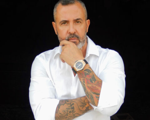 Óscar Tarruella, autor de 'Diario de un agente de homicidios'. Foto de Lidia Cruz.