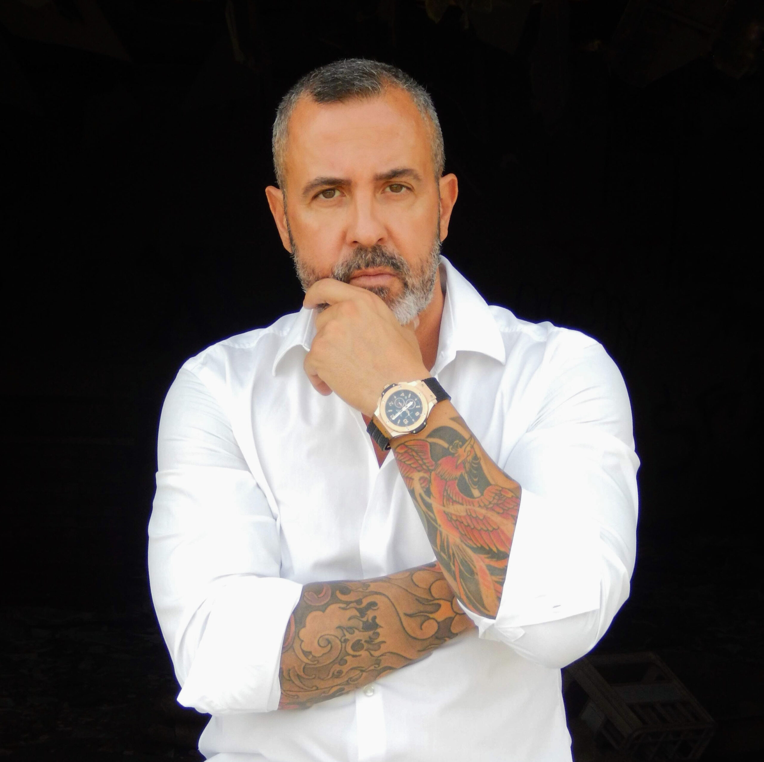 Óscar Tarruella, autor de 'Diario de un agente de homicidios'. Foto de Lidia Cruz.