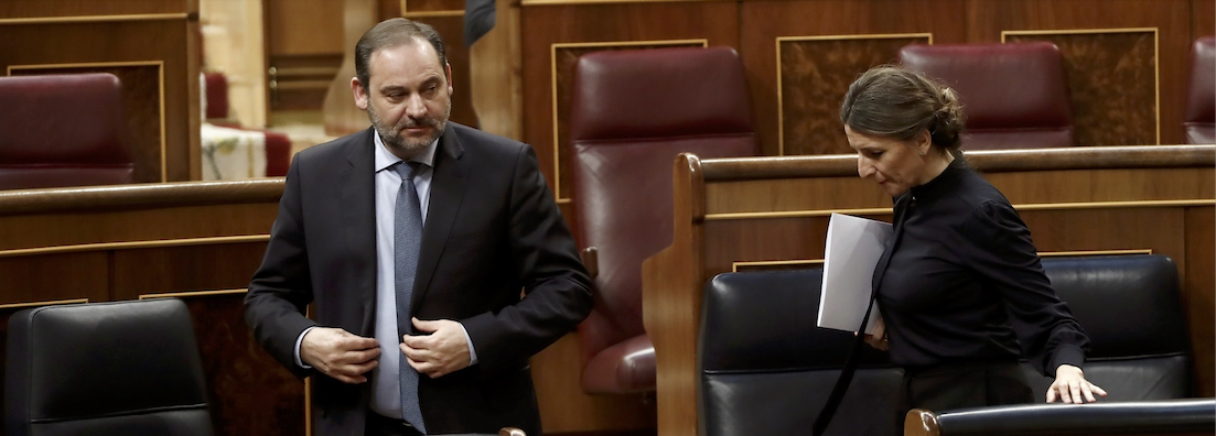 Ábalos y Díaz en una imagen de archivo.