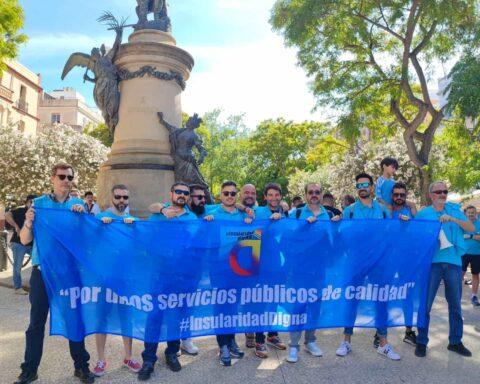Manifestación del movimiento Insularidad Digna de Ibiza