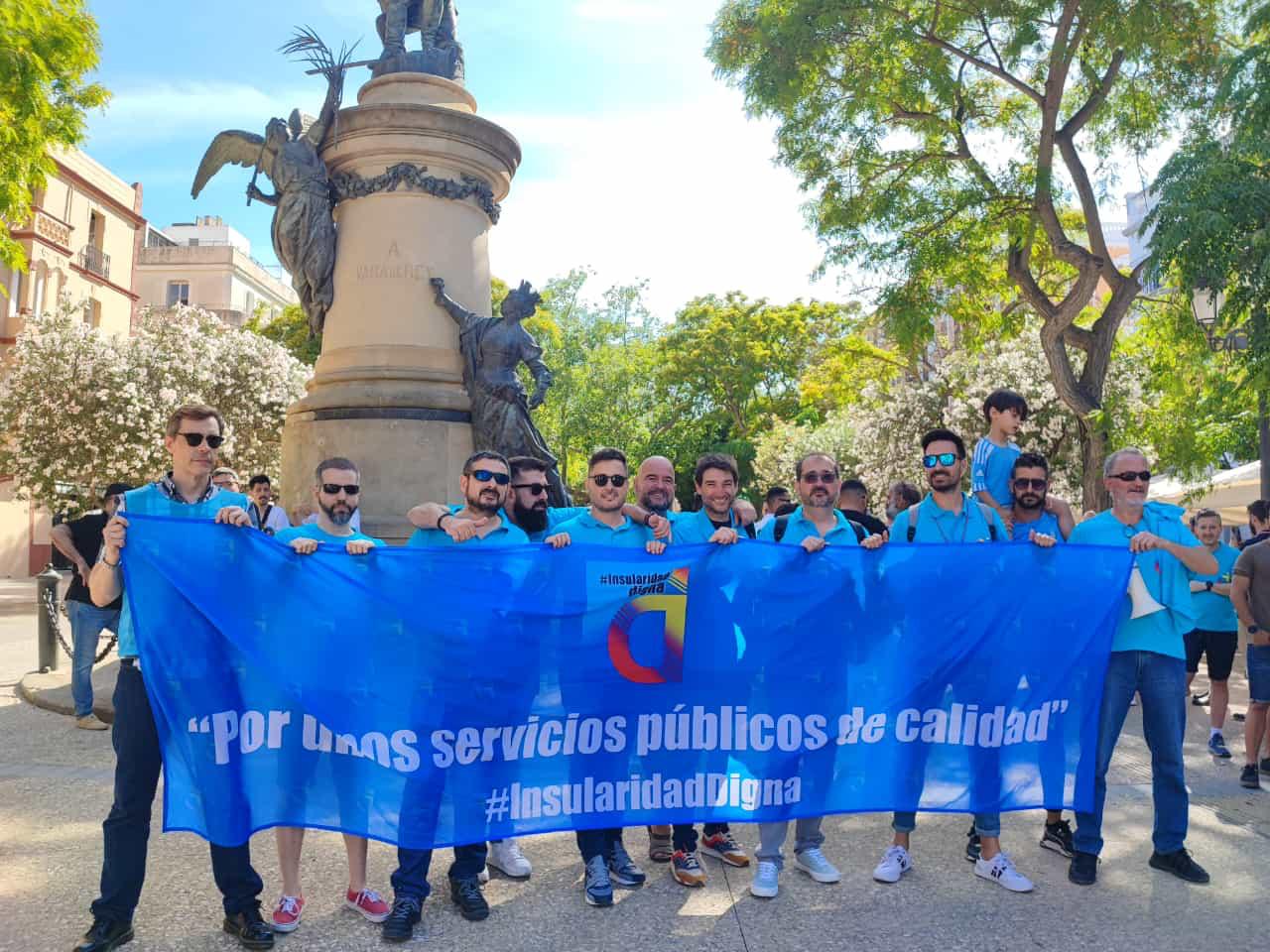 Manifestación del movimiento Insularidad Digna de Ibiza