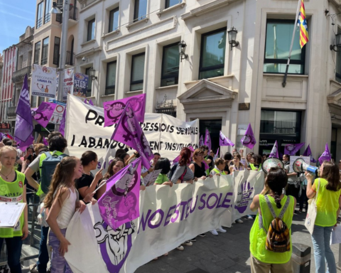 Manifestación Badalona agresiones sexuales