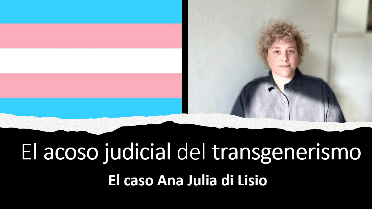 Acoso judicial transgenerismo
