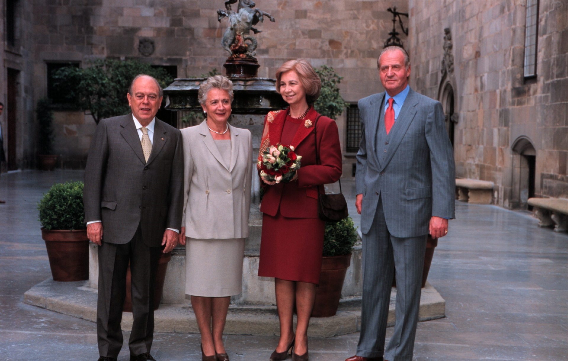 Juan Carlos y Sofía frente independentismo