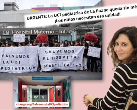 UCI pediátrica Hospital La Paz