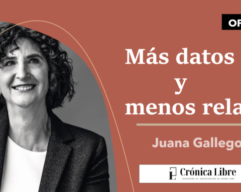 más datos y menos relatos